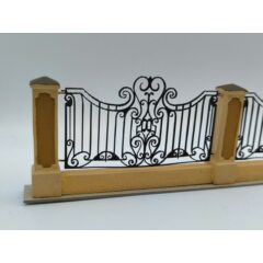 1:43 Ограда кованная (ажурная), окрашенная