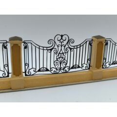 1:43 Ограда кованная (ажурная), окрашенная