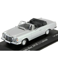1:43 Масштабная модель Mercedes-Benz 280 SE 3.5 Cabriolet (W 111) - 1970 - Silver