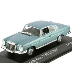 1:43 Масштабная модель Mercedes-Benz 280 SE 3.5 Coupe (W 111) - 1970 - Blue Metallic