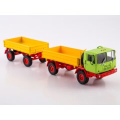 1:43 Масштабная модель КАЗ-4540 с прицепом ГКБ-8535