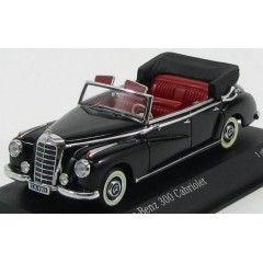 1:43 Масштабная модель MERCEDES 300 CABRIOLET (W186) - 1952 - BLACK