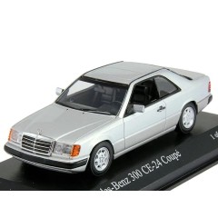 1:43 Масштабная модель Mercedes-Benz 300 CE Coupe (W124) 1990 Silver