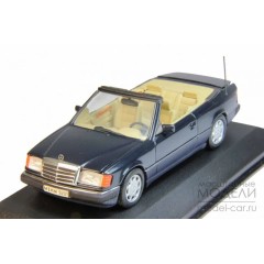 1:43 Масштабная модель Mercedes-Benz 300 CE-24 Cabriolet ,rauchsilber / schwarz