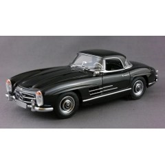 1:18 Масштабная модель Mercedes-Benz 300 SL (W198 II) Hardtop black (from 1957)