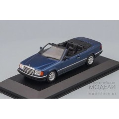 1:43 Масштабная модель MERCEDES 300 CE - 24 (A 124) - 1991 - BLUE METALLIC
