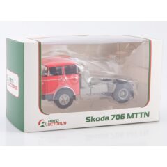 1:43 Масштабная модель Skoda-706 MTTN седельный тягач