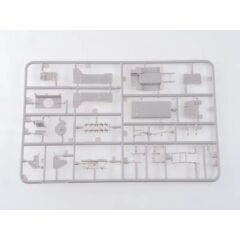 1:72 Сборная модель Шнекороторный снегоочиститель ДЭ-210 (131)