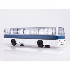 1:43 Масштабная модель Автобус Икарус-260, бело-синий