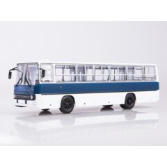 1:43 Масштабная модель Автобус Икарус-260, бело-синий