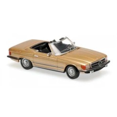 1:43 Масштабная модель Mercedes-Benz 350 SL (R107) 1974 (gold)