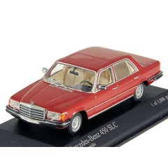 1:43 Масштабная модель Mercedes-Benz 450SEL 6.9 (W116) 1974 Red Metallic