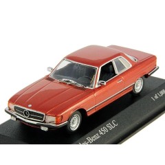 1:43 Масштабная модель Mercedes-Benz 450SLC (R107) 1974 Red Metallic