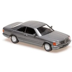 1:43 Масштабная модель Mercedes-Benz 560 SEC (C126) - 1980 (grey met.)