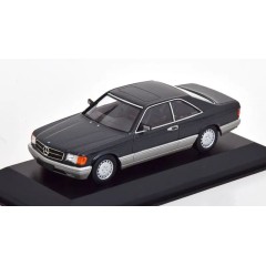 1:43 Масштабная модель Mercedes-Benz 560 SEC (C126) - 1986 (black met.)