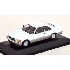 1:43 Масштабная модель Mercedes-Benz 560 SEC (C126) - 1986 (white)