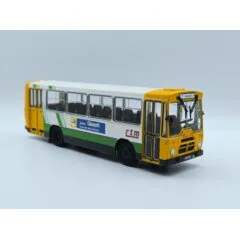 1:43 Масштабная модель Автобус PEGASO 5062 A (1980) CTM de Algeciras, yellow / white / green