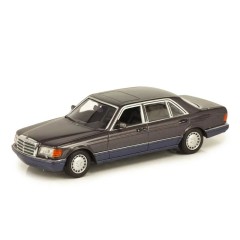 1:43 Масштабная модель MERCEDES 560 SEL  1990  PURPLE METALLIC