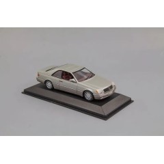 1:43 Масштабная модель Mercedes-Benz 600SEC rauchsilber