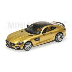 1:43 Масштабная модель Mercedes-Benz AMG GT S - 2016, Brabus 600 (gold)