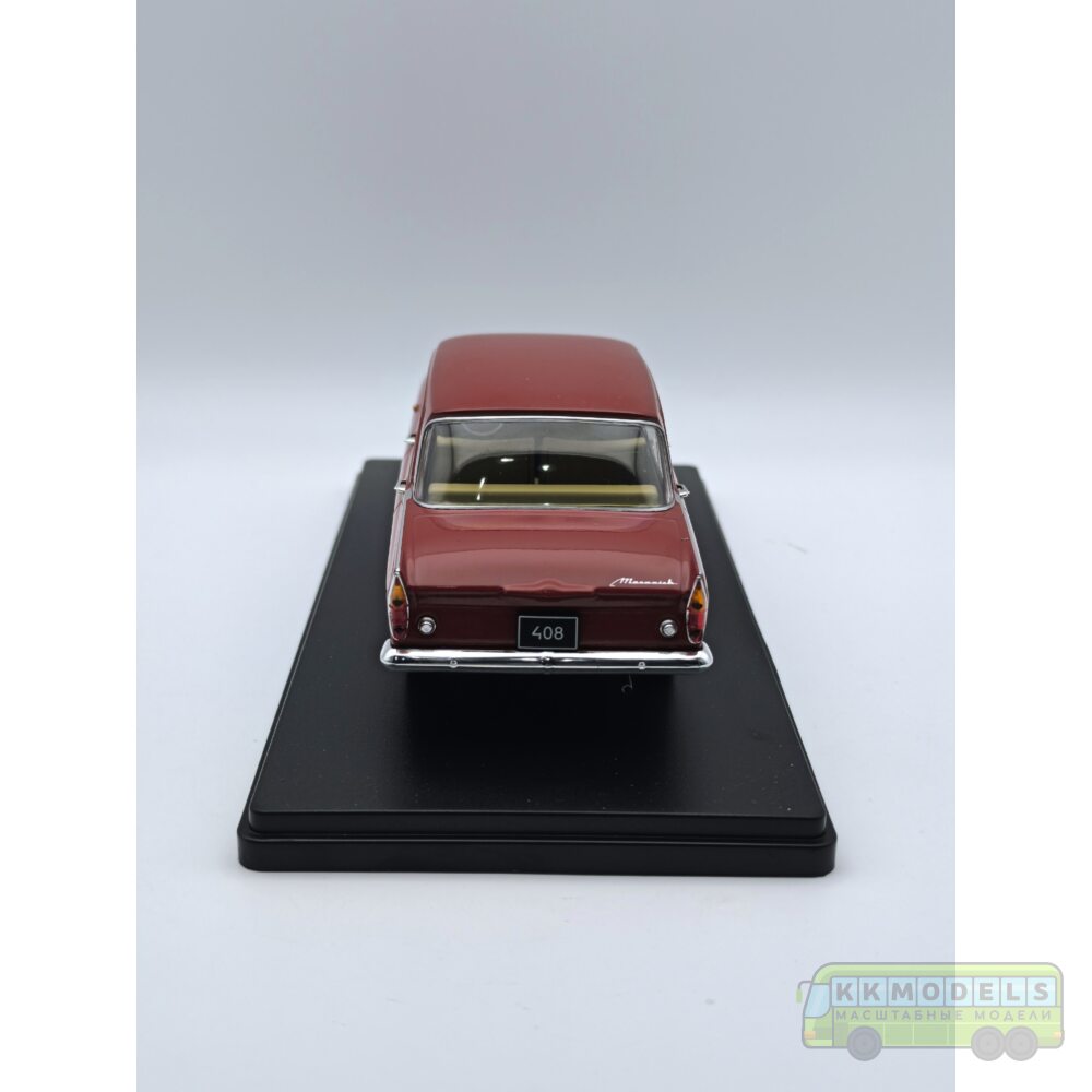 1:24 Масштабная модель МОСКВИЧ 408 1966 Красный