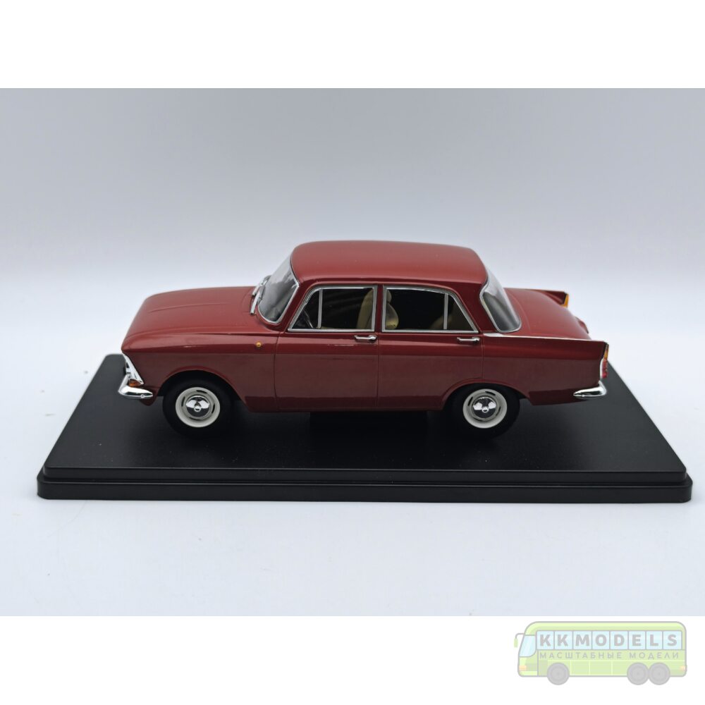 1:24 Масштабная модель МОСКВИЧ 408 1966 Красный