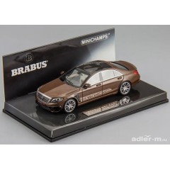 1:43 Масштабная модель Mercedes-Benz Brabus 850 S63 S-Class 2015 Brown