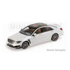 1:43 Масштабная модель Mercedes-Benz Brabus 850 S63 S-Class 2015 White