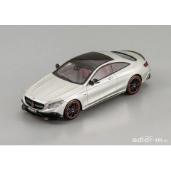 1:43 Масштабная модель Mercedes-Benz Brabus 850 S63 S-Class Coupe 2015 (grey metallic)