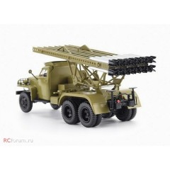 1:43 Легендарные грузовики СССР №112 - Studebaker US6 БМ-13 "Катюша"