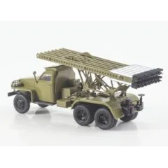 1:43 Легендарные грузовики СССР №112 - Studebaker US6 БМ-13 "Катюша"