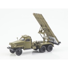 1:43 Легендарные грузовики СССР №112 - Studebaker US6 БМ-13 "Катюша"