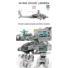 1:35 Сборная модель Вертолёт AH-64D APACHE LONGBOW ATTACK HELICOPTER