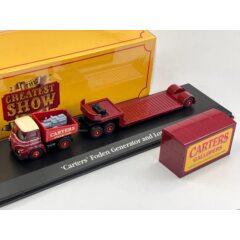 1:76 Масштабная модель Foden балластный седельный тягач с прицепом и контейнером Carters Steam