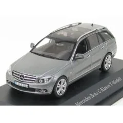 1:43 Масштабная модель Mercedes-Benz C-Class Avantgarde SW Station Wagon 2007 Palladium Silver