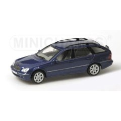1:43 Масштабная модель MERCEDES-BENZ C-CLASS T-MODEL (S203) – 2001 – BLUE METALLIC
