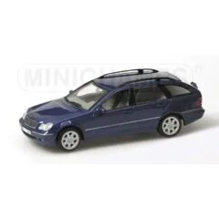 1:43 Масштабная модель MERCEDES-BENZ C-CLASS T-MODEL (S203) – 2001 – BLUE METALLIC