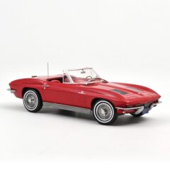 1:18 Масштабная модель CHEVROLET Corvette C2 Sting Ray Cabriolet 1963 Riverside Red