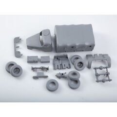 1:43 Сборная модель НАМИ 020 бортовой с тентом