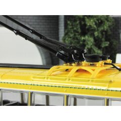 1:43 Масштабная модель ТБУ-1 троллейбус (1955), желто-зеленый