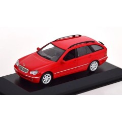1:43 Масштабная модель Mercedes-Benz C-Class T-Model (S203) – 2001 (red)