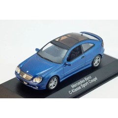 1:43 Масштабная модель Mercedes-Benz C-Klasse Sport Coupe, blue