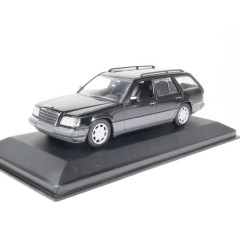 1:43 Масштабная модель Mercedes-Benz E-class Break (blue black metallic)