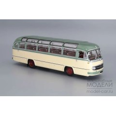 1:43 Масштабная модель Mercedes-Benz O 321 H Bus (1957) Green/Cream