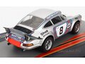 PORSCHE 911 Carrera 2.8 Rsr Coupe Team Martini Racing N 8 Winner Targa Florio 1973 H.muller - G.van Ennep, Silver Red Blue