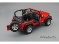 JEEP Wrangler Rubicon, red / black