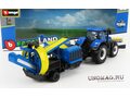 NEW HOLLAND T7.315 Tractor With Cultivator Trailer (2016), Blue