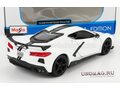 CHEVROLET Corvette Stingray Coupe High Wing (2020), White