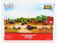 MASSEY FERGUSON Farm Set 8s.285 Tractor With Accessories (2018), Red Grey