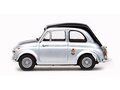 FIAT Abarth 695 SS (1964), silver metallic/black